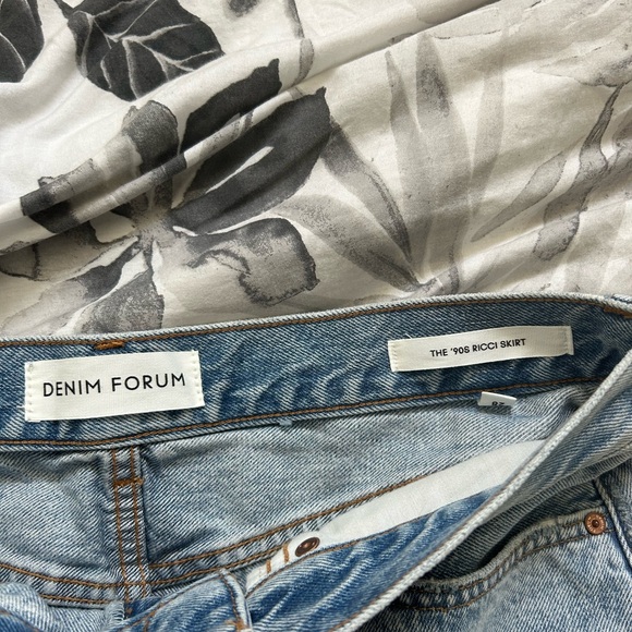 ARITZIA / denim forum / 90s Ricci skirt / size 28 - Picture 2 of 4